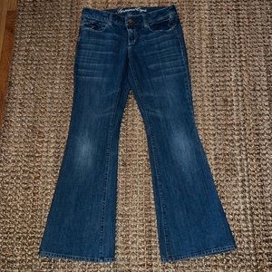American Eagle real flare jeans